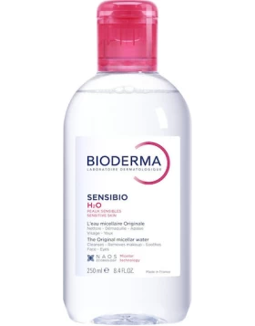 Bioderma Sensibio H2O Make-Up Removing 250ml - Ήπιο Διάλυμα Καθαρισμού & Ντεμακιγιάζ Για Το Ευαίσθητ