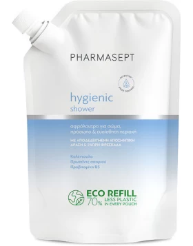Pharmasept Hygienic Shower (Refill) - Αφρόλουτρο για Πρόσωπο & Σώμα & Ευαίσθητη Περιοχή (Ανταλλακτικ