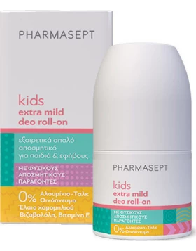 Pharmasept Kids Extra Mild Deo Roll-on Εξαιρετικά Απαλό Αποσμητικό για Παιδιά και Εφήβους 50ml