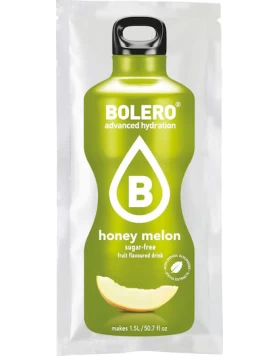 Bolero Χυμός σε Σκόνη Για 1.5L Νερό Πεπόνι-Honey Melon Χωρίς Προσθήκη Ζάχαρης 9gr