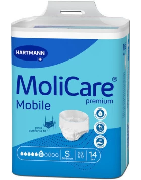 Hartmann MoliCare Premium Mobile - Εσώρουχα Ακράτειας Ενηλίκων Μιας Χρήσης, Ημέρας 6 Σταγόνες 14τεμ 
