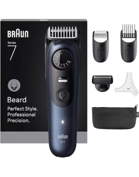 Braun Επαναφορτιζόμενη Ξυριστική Μηχανή  Series 7  BT7520 με 5 εξαρτήματα και θήκη αποθήκευσης