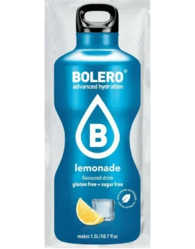 Bolero Χυμός σε Σκόνη Για 1.5L Νερό Λεμονάδα Χωρίς Ζάχαρη 9gr