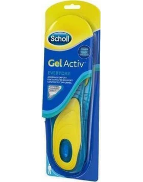 Scholl Gelactiv Everyday Ανδρικοί Ανατομικοί Πάτοι για Όλη την Ημέρα (Νο 40-46.5) 