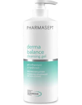 Pharmasept Balance Shower Gel Αφρόλουτρο για Πρόσωπο & Σώμα για Ξηρή & Ευαίσθητη Επιδερμίδα, 500ml