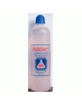Οινόπνευμα Αλκοολούχος λοσιόν 70 βαθμών 410ml Sunrise