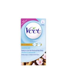 Veet Easy Strip Κρύο κερί για το σώμα 20τμχ Ευαίσθητο δέρμα
