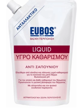 Eubos Υγρό καθαρισμού σώματος ανταλλακτικό Red 400ml